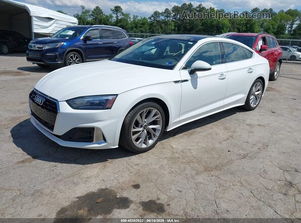 WAUABCF56NA014521 2022 AUDI OTHER White წინა მარცხენა ხედი სამი მეოთხედიდან