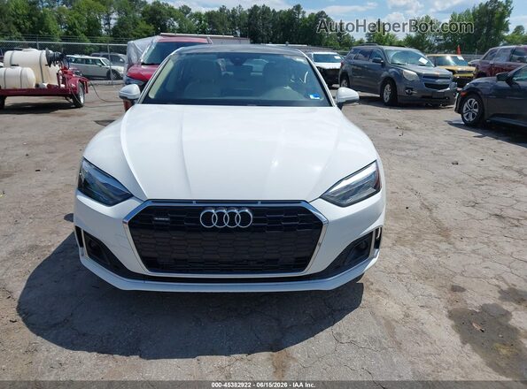 WAUABCF56NA014521 2022 AUDI OTHER White ხელსაწყოთა პანელის ხედი