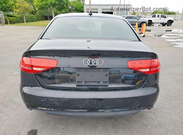 WAUAFAFL5DA109514 2018 AUDI A4 Black Հետևի տեսք