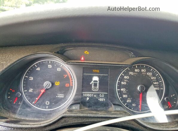 WAUAFAFL5DA109514 2018 AUDI A4 Black Սարքավորումների վահանակի տեսք