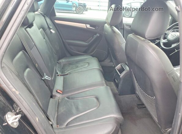 WAUAFAFL5DA109514 2018 AUDI A4 Black Հետևի նստատեղերի տեսք