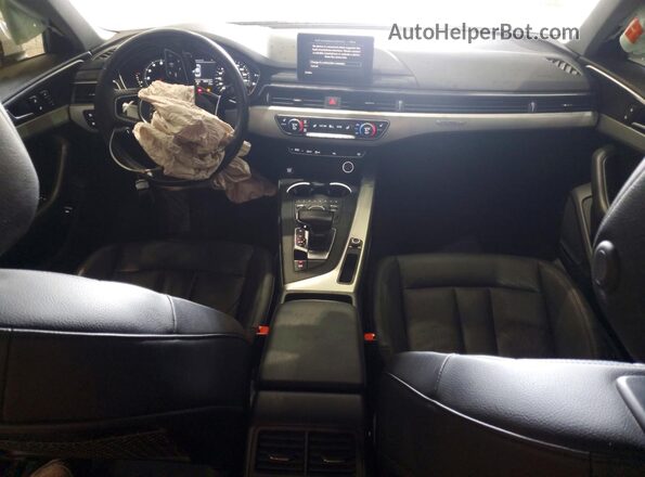 WAUANAF40HN001313 2017 AUDI A4 White Առջևի վահանակի տեսք