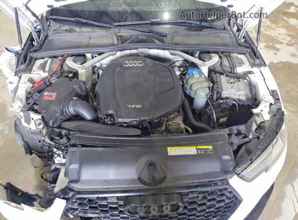 WAUANAF40HN001313 2017 AUDI A4 White Սալոնի հետևի տեսք