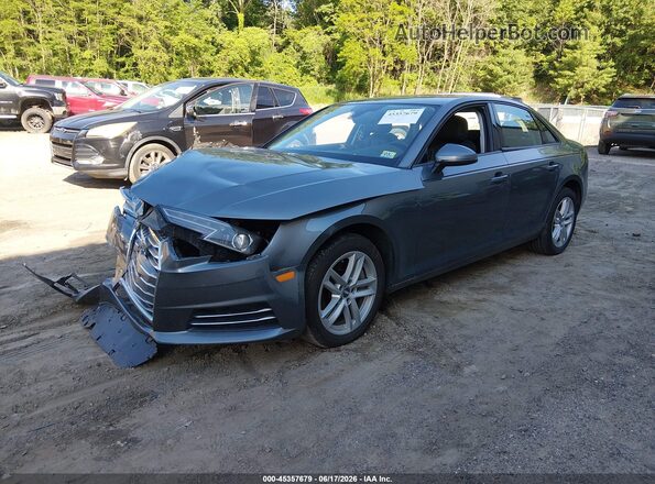 WAUANAF40HN035588 2017 AUDI A4 Синий Передняя левая четверть