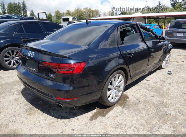 WAUANAF41HN008285 2017 AUDI A4 Blue Հետևի աջ
