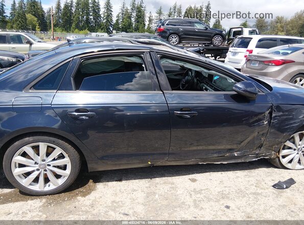 WAUANAF41HN008285 2017 AUDI A4 Blue Սալոնի հետևի տեսք