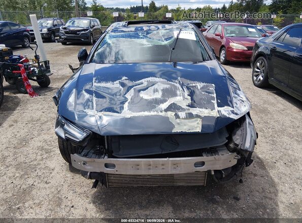 WAUANAF41HN008285 2017 AUDI A4 Blue Սարքավորումների վահանակի տեսք