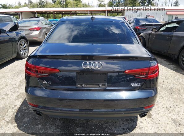 WAUANAF41HN008285 2017 AUDI A4 Blue 