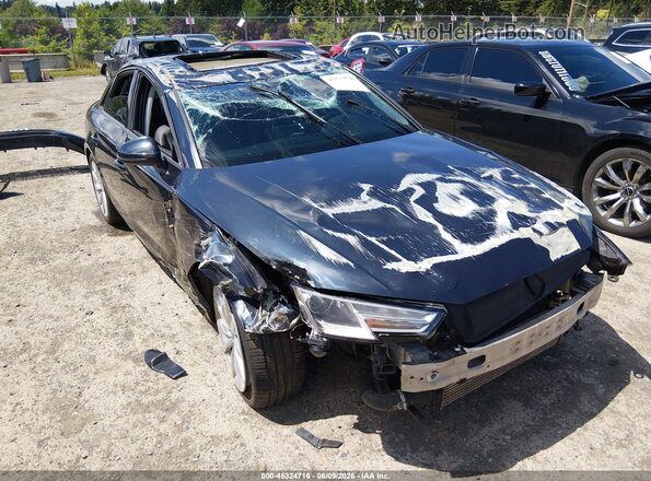 WAUANAF41HN008285 2017 AUDI A4 Blue Դիմացի տեսք