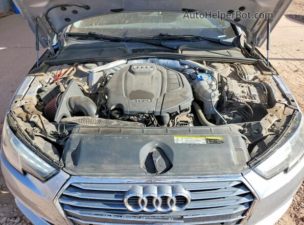 WAUANAF42HN006044 2017 AUDI OTHER Silver უკანა სალონის ხედი