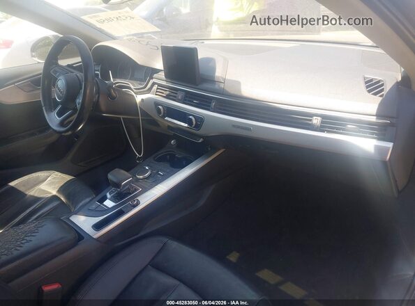 WAUANAF42HN052277 2017 AUDI OTHER Black Widok wnętrza z przodu