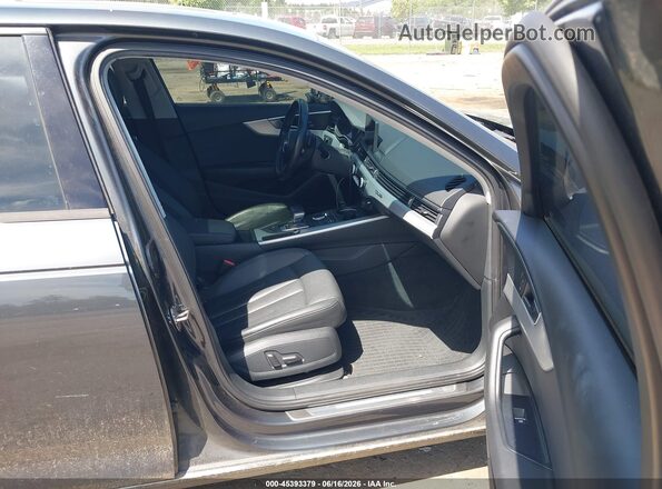 WAUANAF43HN001628 2017 AUDI A4 Серый Вид салона спереди