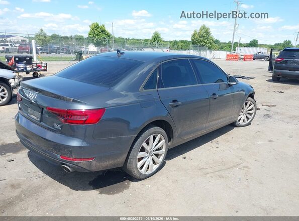 WAUANAF43HN001628 2017 AUDI A4 Серый Задняя правая четверть