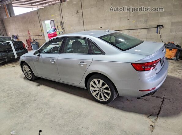 WAUANAF43HN002777 2017 AUDI A4 Silver Rear left