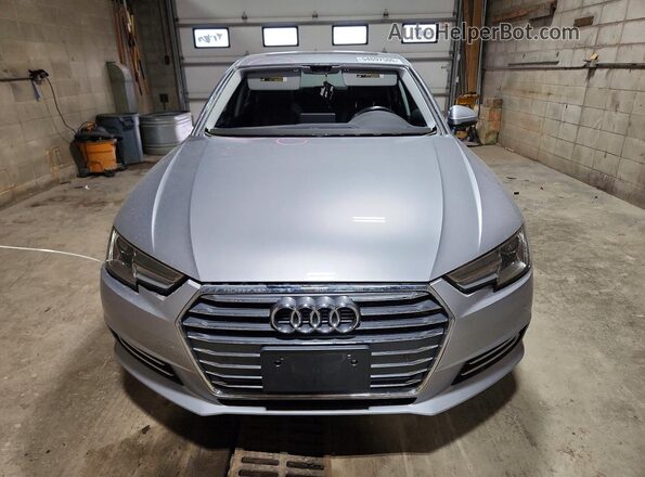 WAUANAF43HN002777 2017 AUDI A4 Silver Front view