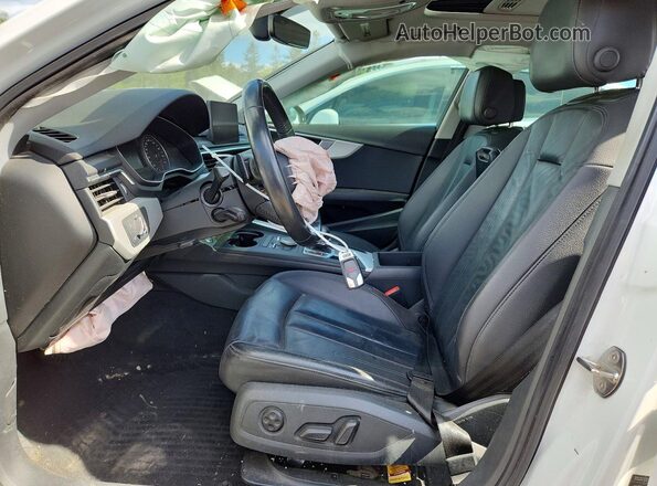 WAUANAF44HN006966 2017 AUDI A4 White Սալոնի դիմացի տեսք