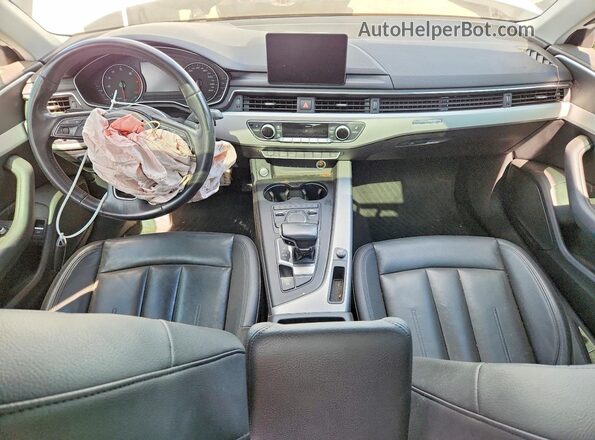 WAUANAF44HN006966 2017 AUDI A4 White Առջևի վահանակի տեսք