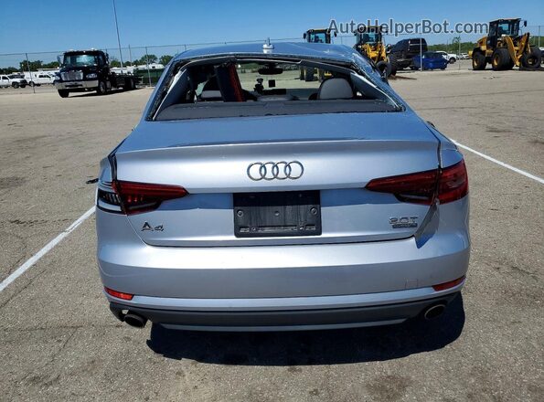 WAUANAF44HN032127 2017 AUDI A4 Серебряный 