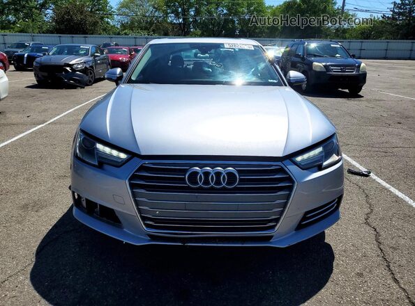 WAUANAF44HN032127 2017 AUDI A4 Серебряный 