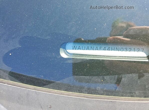 WAUANAF44HN032127 2017 AUDI A4 Серебряный 