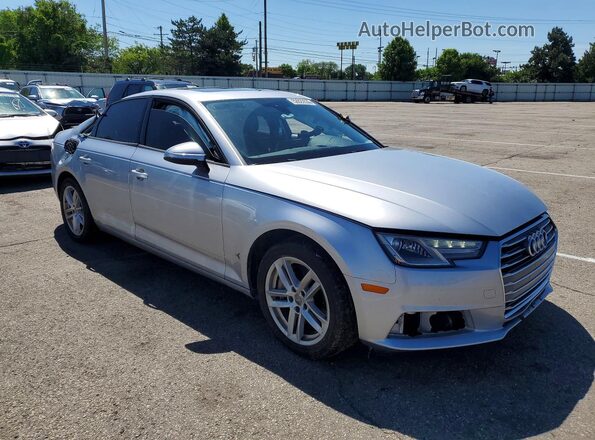 WAUANAF44HN032127 2017 AUDI A4 Серебряный 