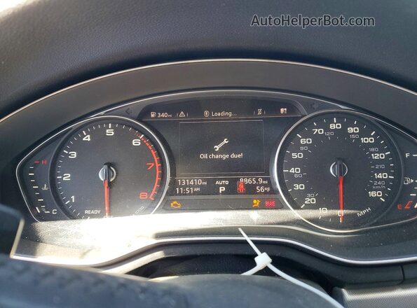 WAUANAF44HN032127 2017 AUDI A4 Серебряный 