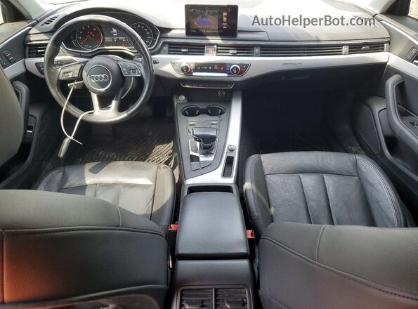 WAUANAF44HN041135 2017 AUDI A4 Gray Вид панелі приладів