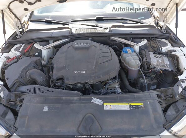 WAUANAF44HN052586 2017 AUDI A4 White უკანა ხედი