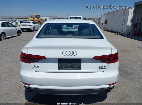 WAUANAF44HN052586 2017 AUDI A4 White 