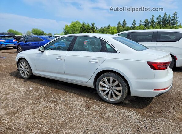 WAUANAF44KN011995 2019 AUDI A4 White Հետևի ձախ