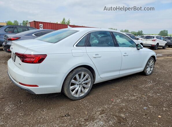 WAUANAF44KN011995 2019 AUDI A4 White Հետևի աջ