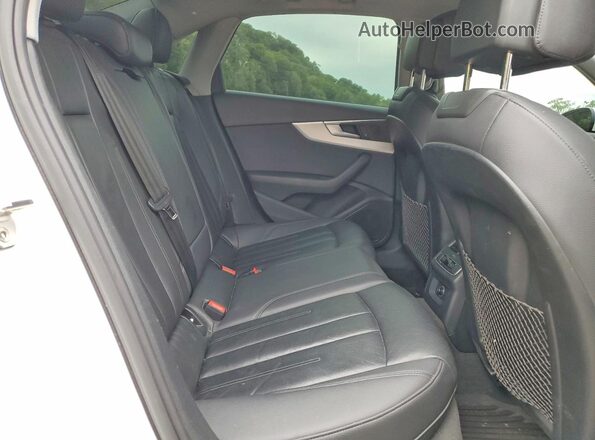 WAUANAF45HN010833 2017 AUDI OTHER Белый Вид задних сидений