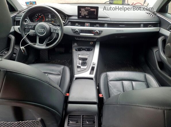 WAUANAF45HN010833 2017 AUDI OTHER Белый Вид панели приборов