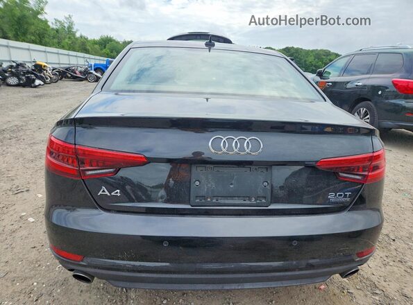 WAUANAF47HN018576 2017 AUDI A4 Черный Вид сзади