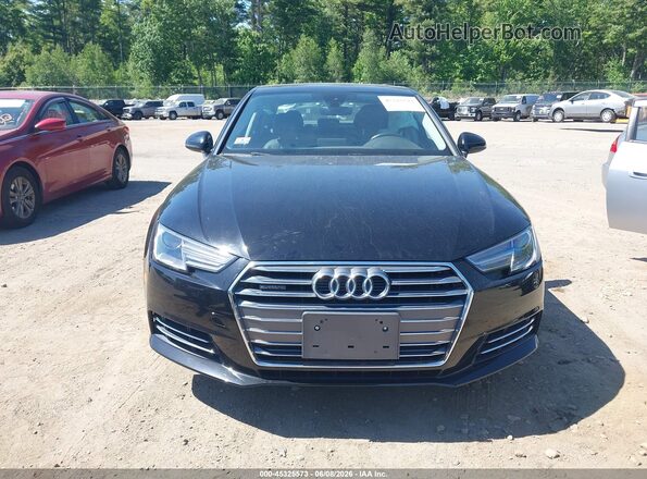 WAUANAF47HN039640 2017 AUDI A4 Black Սալոնի հետևի տեսք