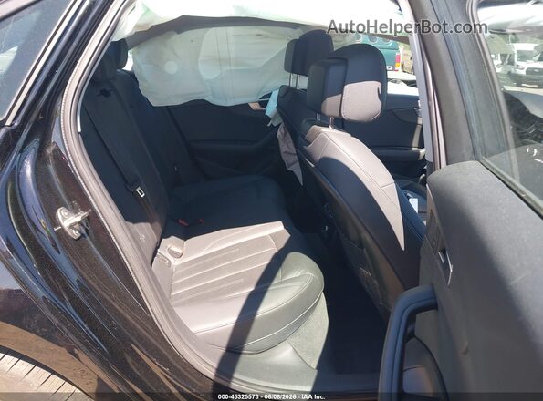 WAUANAF47HN039640 2017 AUDI A4 Black VIN կոդի պիտակի տեսք
