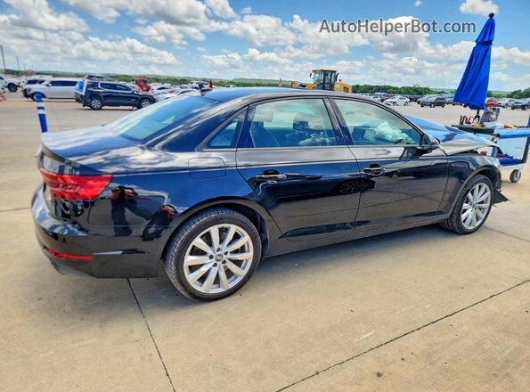 WAUANAF48HN007182 2017 AUDI A4 Black Հետևի աջ