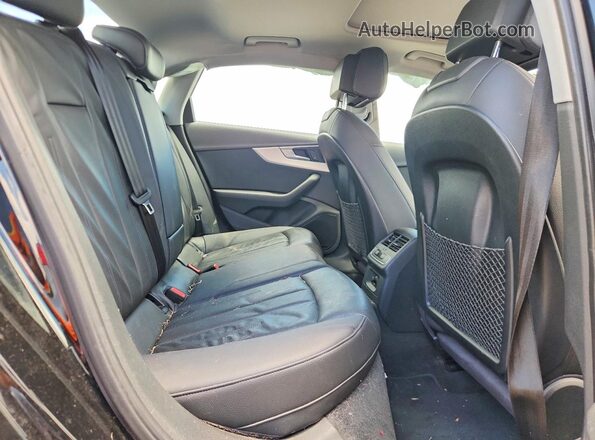 WAUANAF48HN007182 2017 AUDI A4 Black Հետևի նստատեղերի տեսք