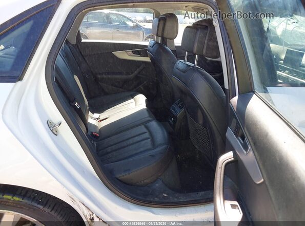 WAUANAF48HN014567 2017 AUDI A4 White Vista de la etiqueta del VIN