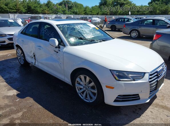 WAUANAF48HN014567 2017 AUDI A4 White Vista frontal