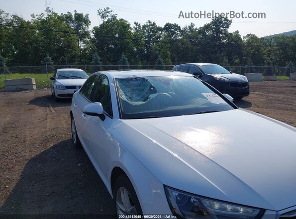 WAUANAF48HN024242 2017 AUDI A4 White წინა ხედი