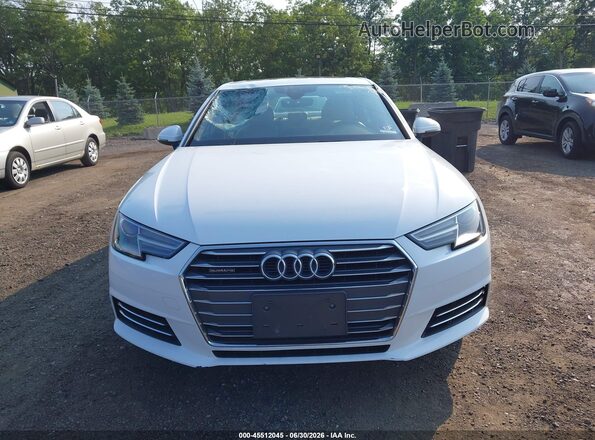 WAUANAF48HN024242 2017 AUDI A4 White ხელსაწყოთა პანელის ხედი