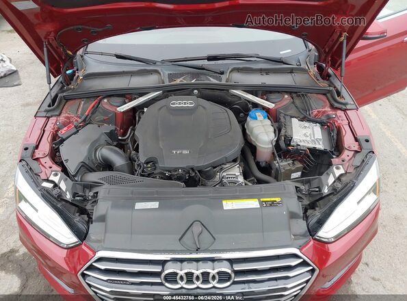 WAUANCF50JA046317 2018 AUDI A5 Red უკანა ხედი