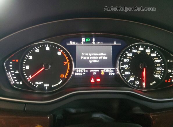 WAUANCF51LA007884 2020 AUDI A5 White Սարքավորումների վահանակի տեսք