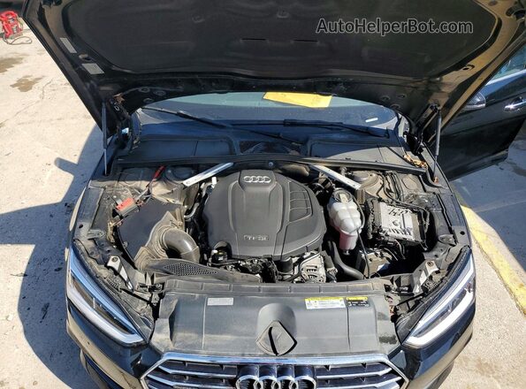 WAUANCF55KA056570 2019 AUDI A5 Black Вид задньої частини салону