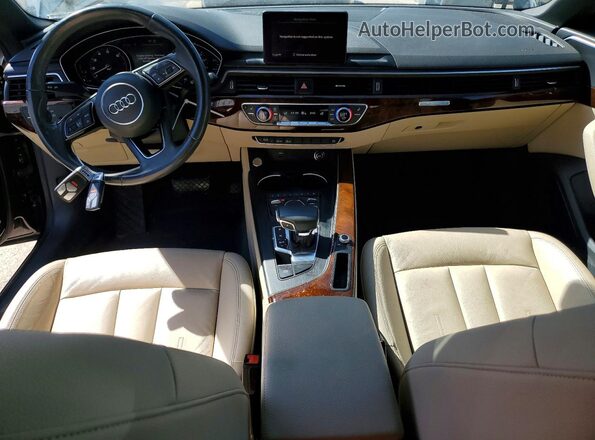 WAUANCF55KA056570 2019 AUDI A5 Black Вид панелі приладів