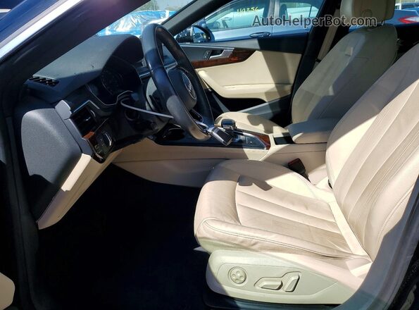 WAUANCF55KA056570 2019 AUDI A5 Black Вид салону спереду