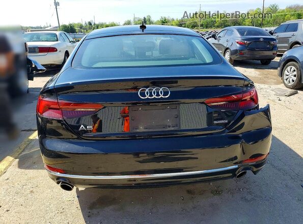 WAUANCF55KA056570 2019 AUDI A5 Black Вид ззаду