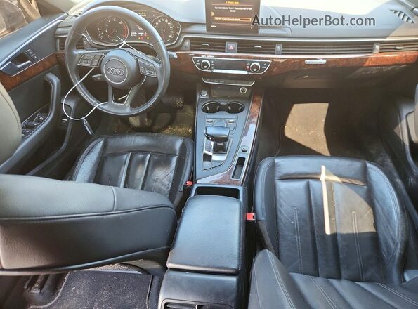 WAUANCF56KA061499 2019 AUDI A5 Black Առջևի վահանակի տեսք