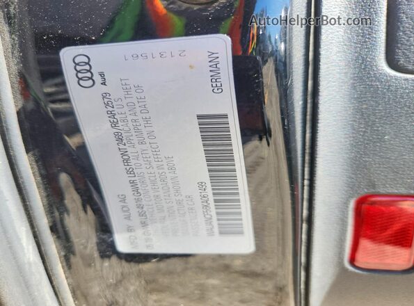 WAUANCF56KA061499 2019 AUDI A5 Black Շարժիչի բաժամունքի տեսք